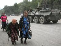 Flüchtlinge in Ossetien (Foto: AP)