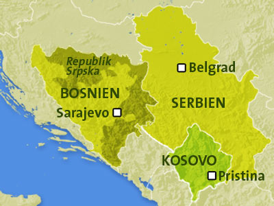 Kosovo Serbien Bosnien 